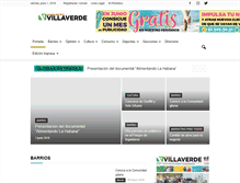 Tablet Screenshot of distritovillaverde.com